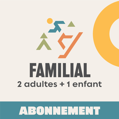 Alpin - Familial 2 adultes et 1 enfant