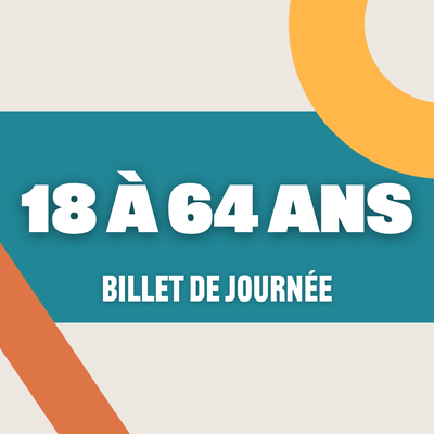 Journée individuel - 18 à 64 ans